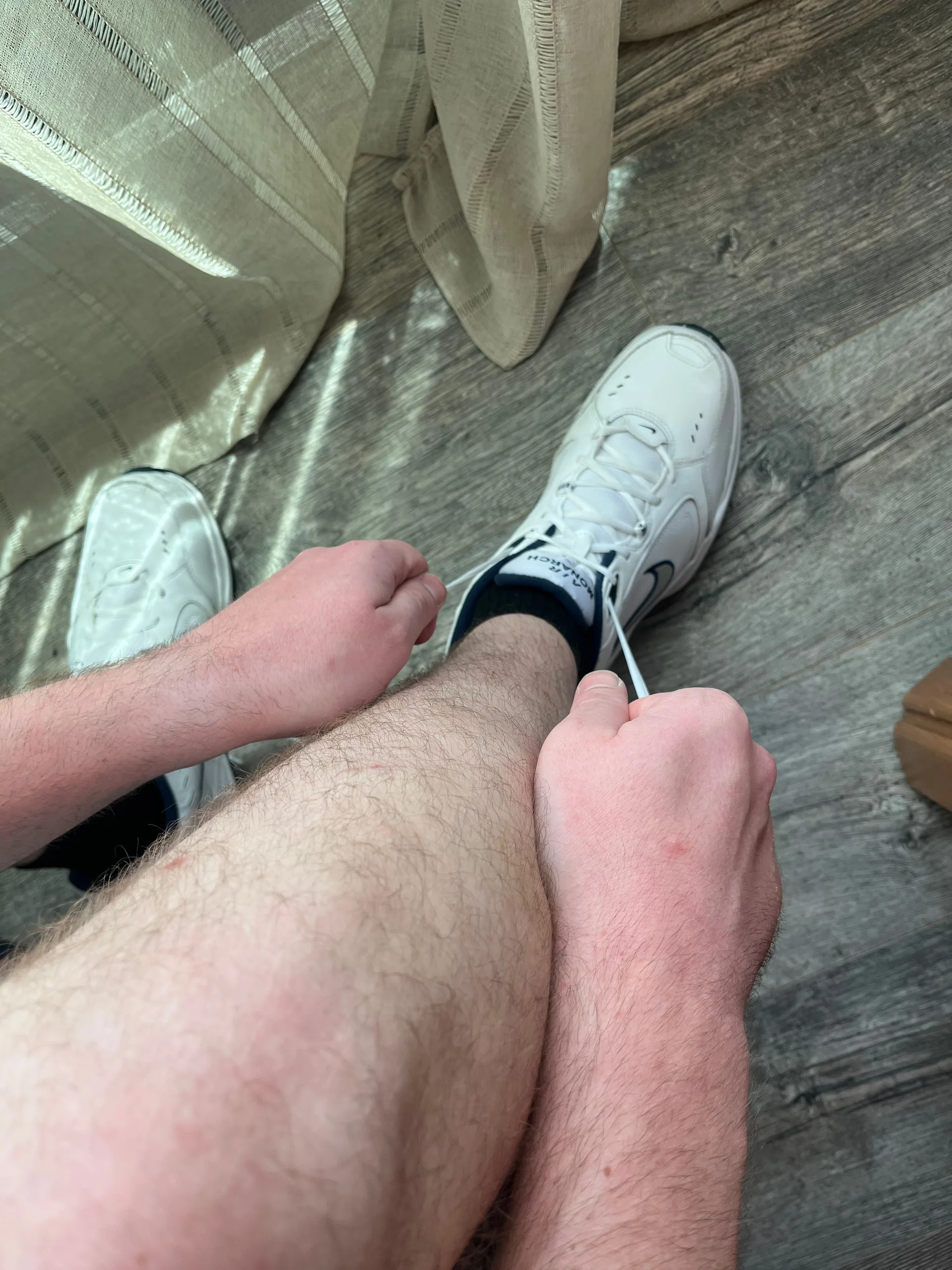 mowing shoes