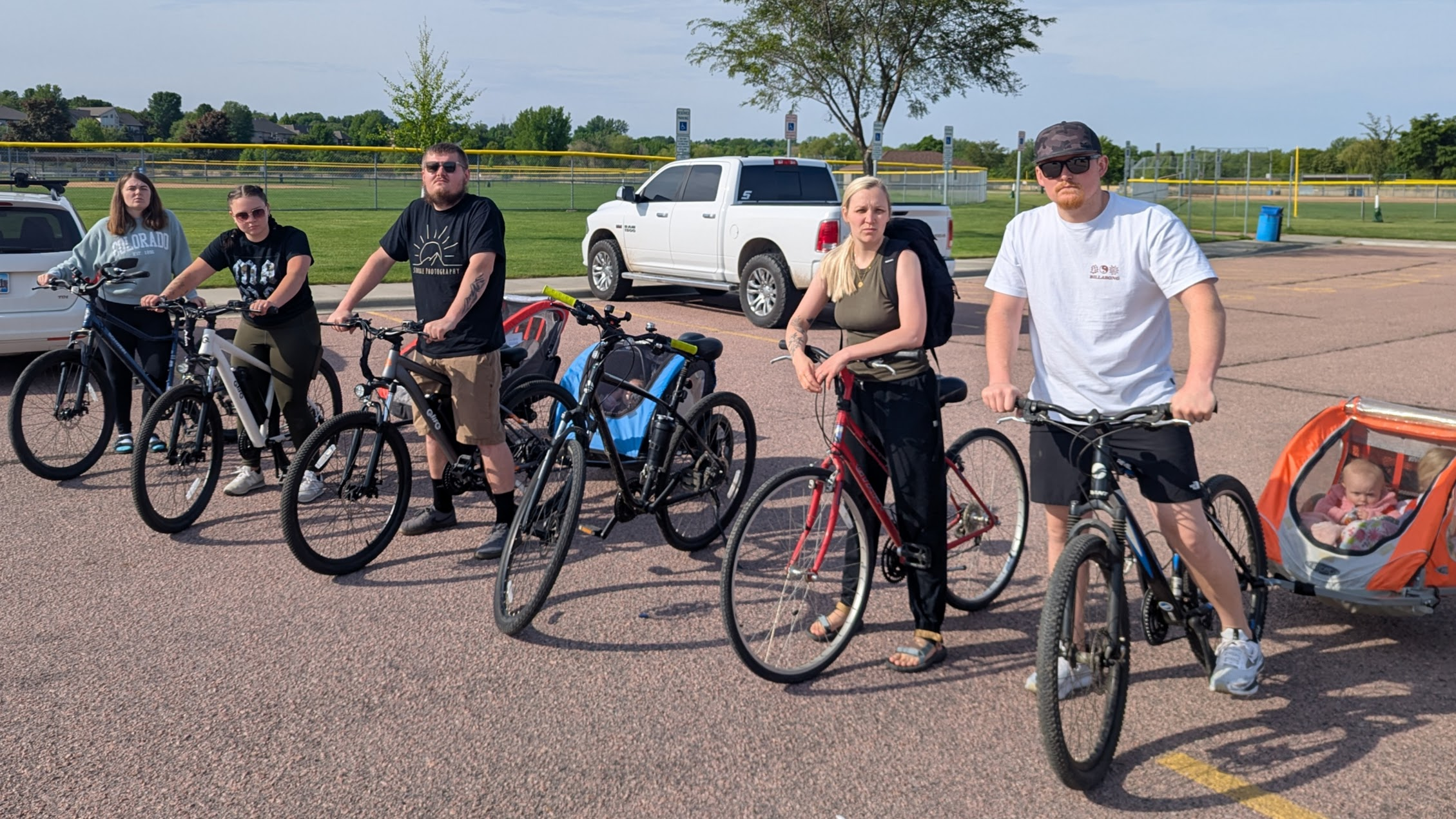Family biker gang